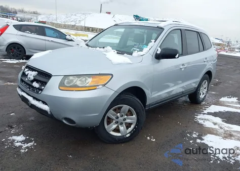 2009 Hyundai Santa Fe Gls z USA, uszkodzony, nr VIN 5NMSG73D89H307716